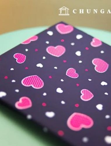 防水布塔夫綢顏料防水布210T寬幅愛心625