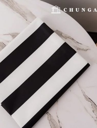 防水布塔夫綢顏料防水布210T寬幅4cm條紋636