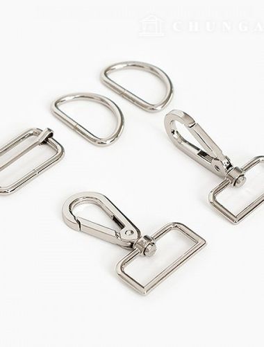 包包連結鉤D套女裝32mm銀色86066