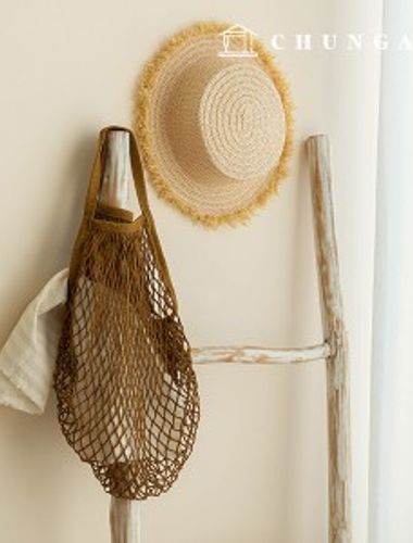 網袋，網袋，零浪費，咖啡色