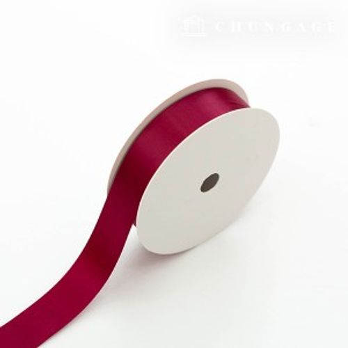 20卷天鵝絨膠帶，25毫米寬天鵝絨工藝膠帶，25毫米寬紅酒色膠帶