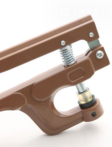 按扣 按扣 T 型球扣 機械打孔器 按扣打孔器 咖啡色 59390