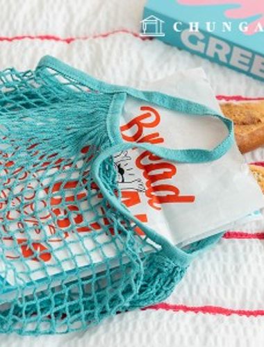 網袋，網袋，零浪費，藍色