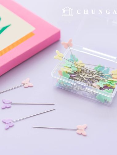 基本著色別針套組 粉彩蝴蝶