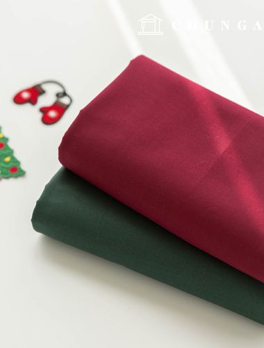聖誕布料 純棉素色布料 40片 斜紋布料 Adele Cloth 2種
