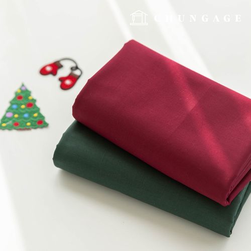 聖誕布料 純棉素色布料 40片 斜紋布料 Adele Cloth 2種