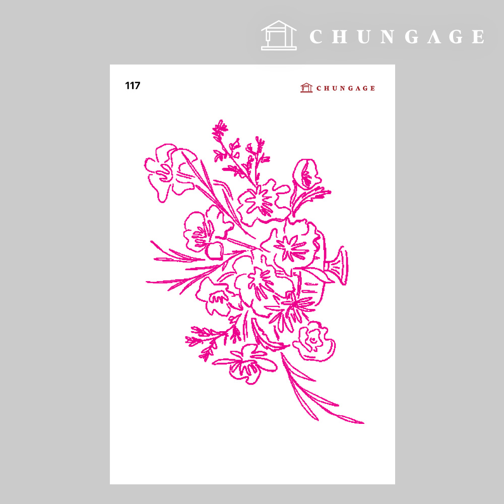 服裝轉印紙 117 改良熱轉印紙 服裝製作熱轉印貼紙中心裝飾