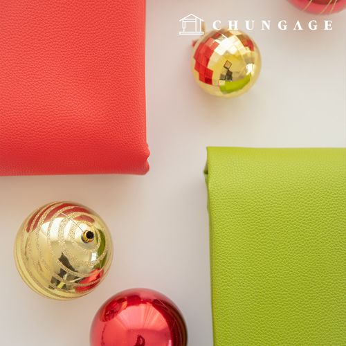 聖誕布料、合成皮革、防水布料，以及兩種蛋白石皮革飾品