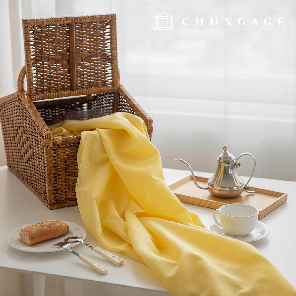 純棉布料，寬幅，葉格里納