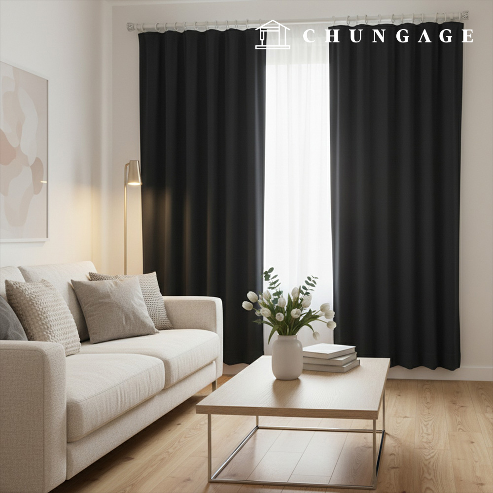 遮光窗簾布，聚酯纖維遮光窗簾布，寬幅米洛深藍色