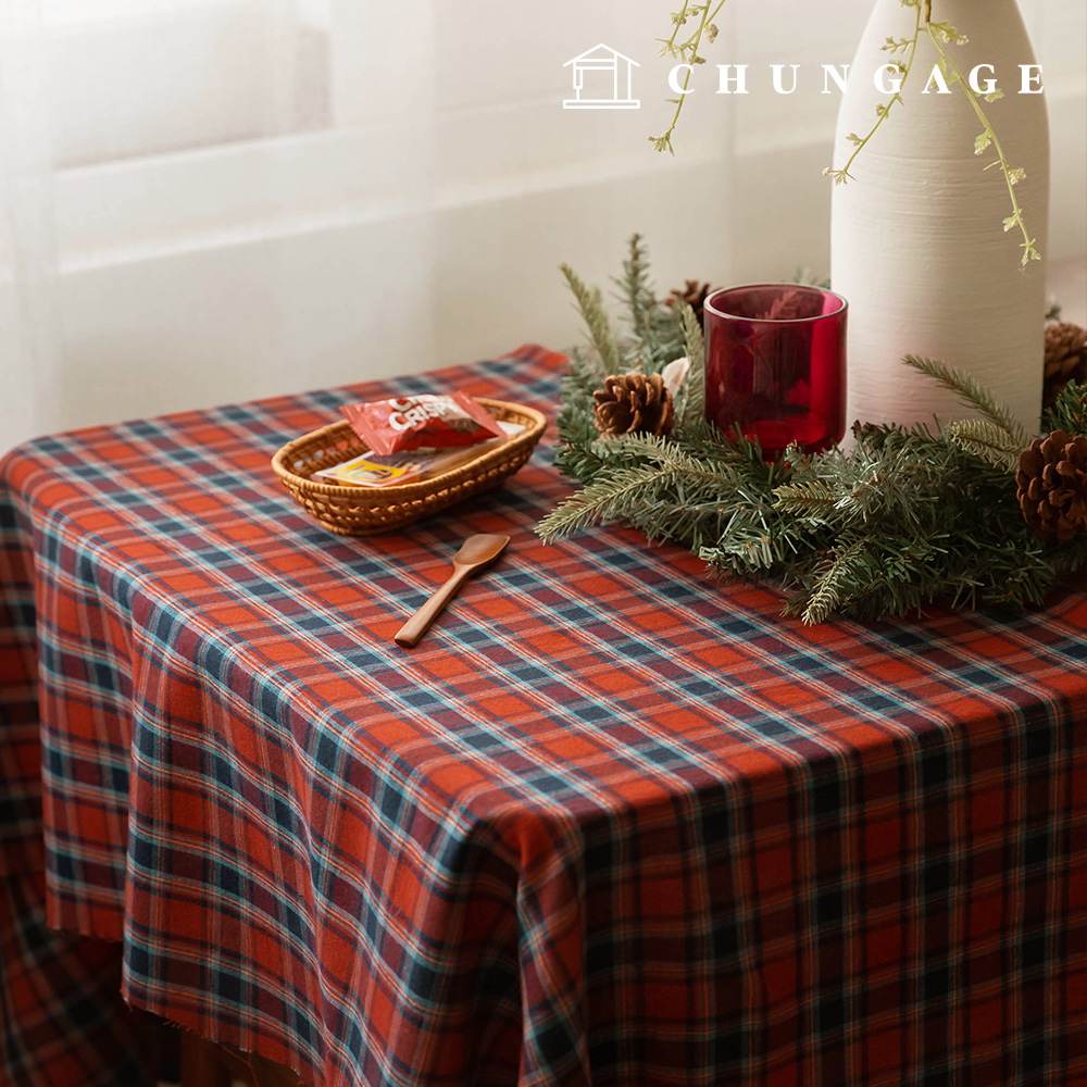 棉格紋 色織格紋 服飾布 寬幅大