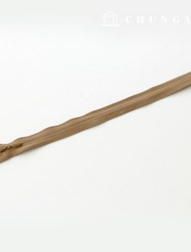 控制台拉鍊隱藏式單排拉鍊 25cm 黑色