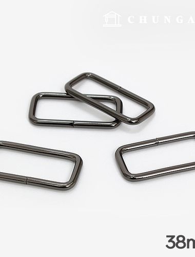 包 方形戒指，基本款 38mm 金屬灰 47479