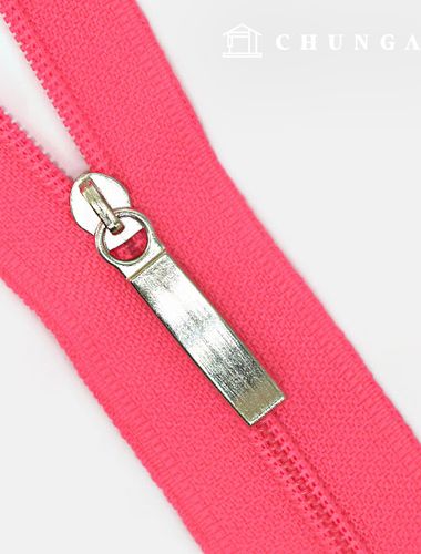 捲式拉鍊 居家時尚線圈拉鍊 270cm 彩虹粉紅 62669