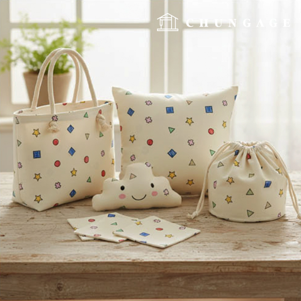 3種棉質牛津布蠟筆色系