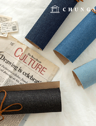 4種改良布料貼紙牛仔布料