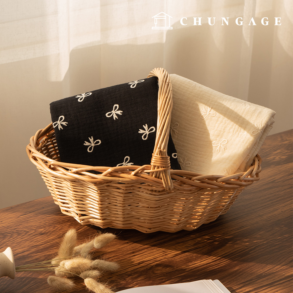 雙層紗布，寬幅棉布，蝴蝶刺繡，尼利，2種款式