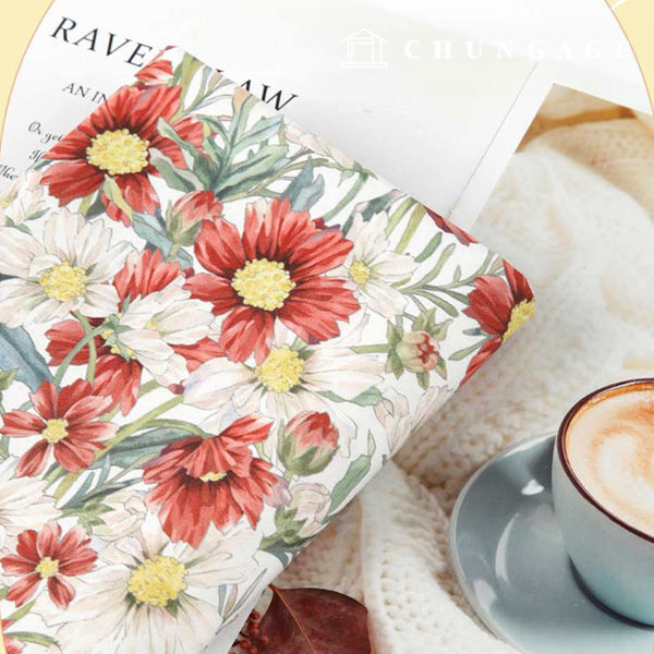 環保抗菌消炎布料 E-DTP 棉 20 枝發光花朵