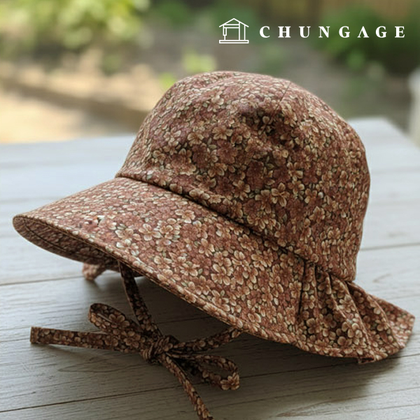 棉布花卉圖案圖，20 枝寬，自然花園色