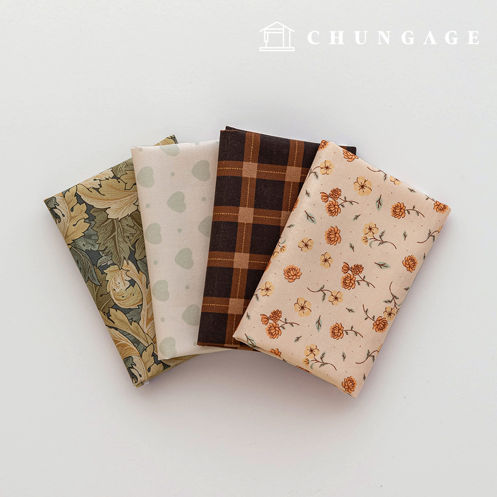 布料包 花朵碎布 格紋 毛絨玩具 狗狗衣服製作 4種類型 248