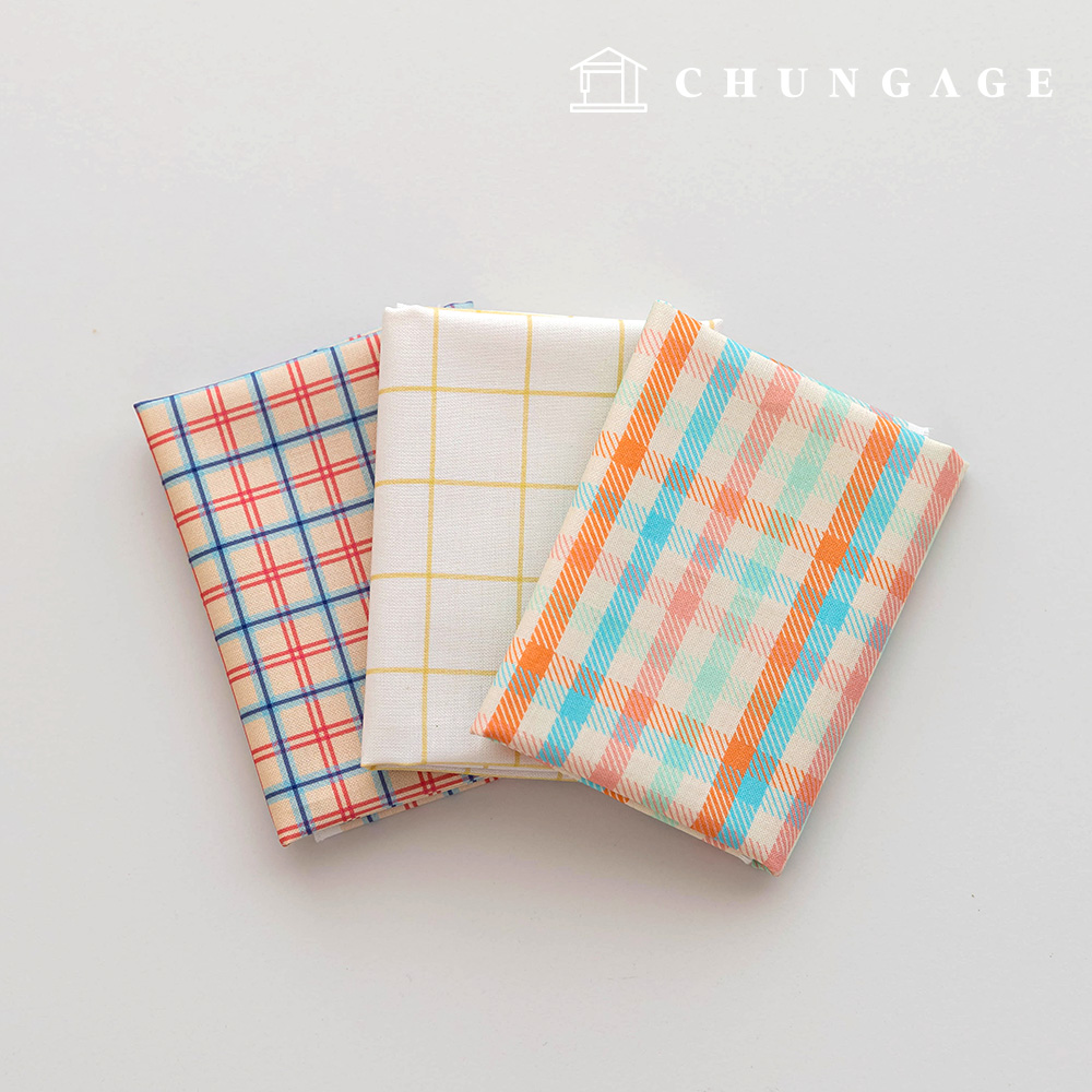 布料包：粉紅碎布、格紋布、絨毛玩具、狗狗衣服製作，3種，267