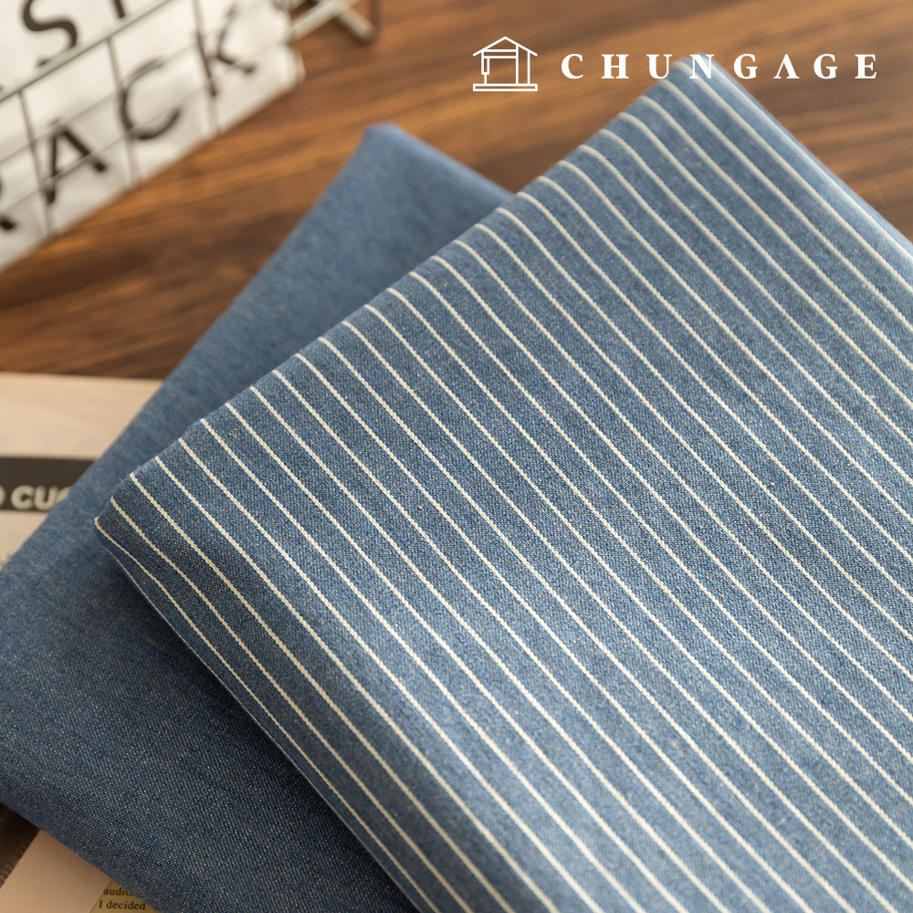 牛仔布，條紋圖案，牛仔布料，復古/原創，純色圖案，布料，燈，復古，2種，1套