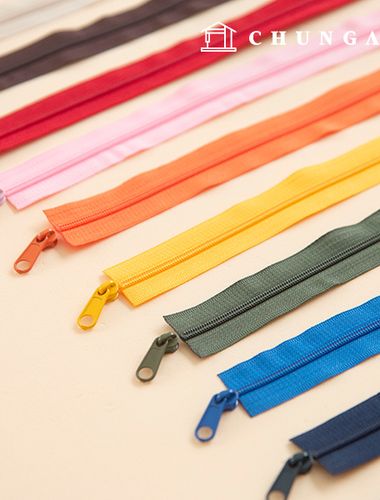 線圈拉鍊尼龍拉鍊頭鉤柄服裝製作3號3件13種