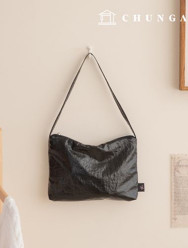 尼龍布料防風平紋高光黑色布料