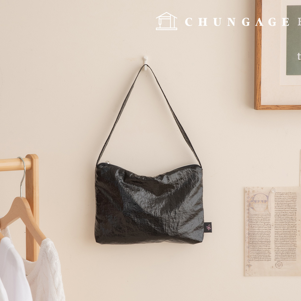 尼龍布料防風平紋高光黑色布料