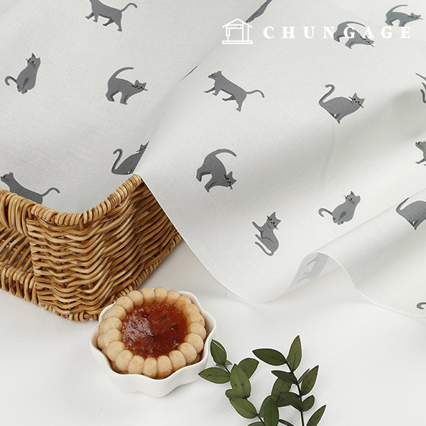 環保抗菌消炎布料E-DTP綿20支貓管家俄羅斯藍