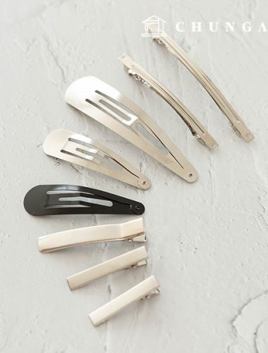 毛髮保護針製作輔助材料魚卡鉗針扣8種類型10件