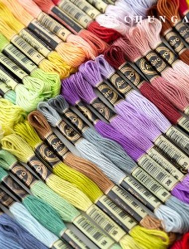 法國繡線 十字繡線 日常繡花 DMC編號 相容 1 369