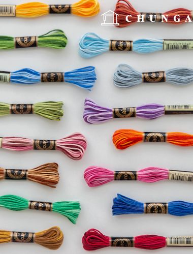 複合紗 法國繡 十字繡 生活繡 DMC 號碼相容 48 125