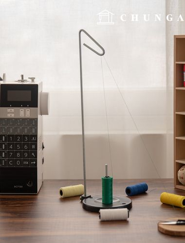 帶有線針的單孔縫紉機支架