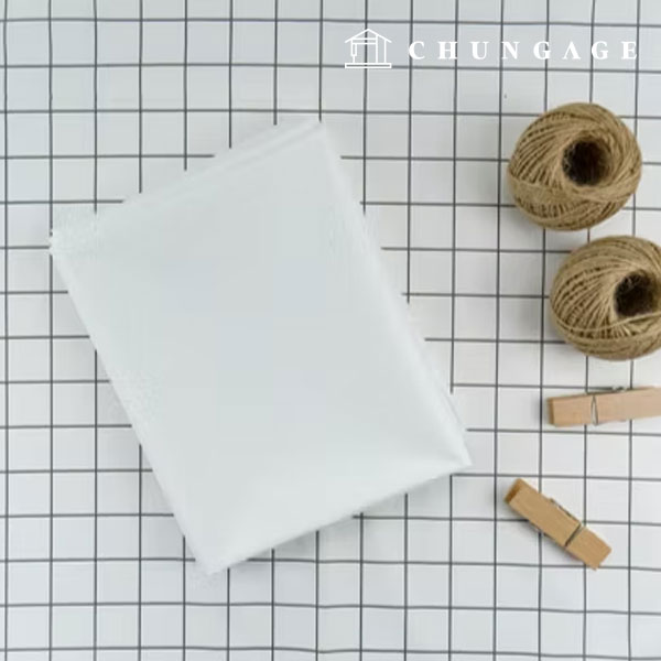 防水布 PU 防水布 150D Deucepo 寬幅白色 710