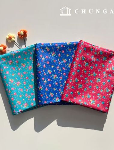 防水PU布料150D Deuspo玫瑰花3種