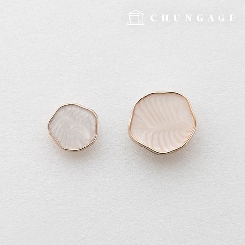 現代奶白色金籃扣服裝製作