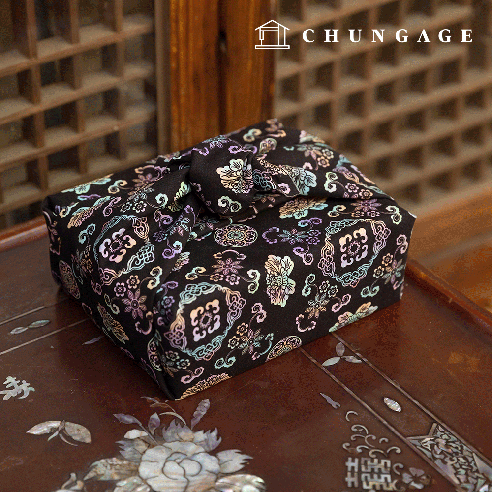 DTP布料 棉布 20片 花卉圖案 珍珠母貝布料 Yeonhwabi 430