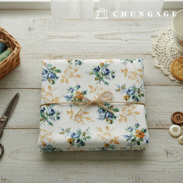 牛津布料花卉圖案