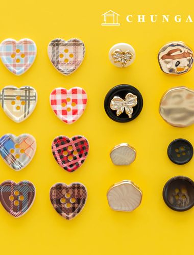 Modern Love 塑膠金色扣環 金色蝴蝶連結 服裝製作羈扣系列