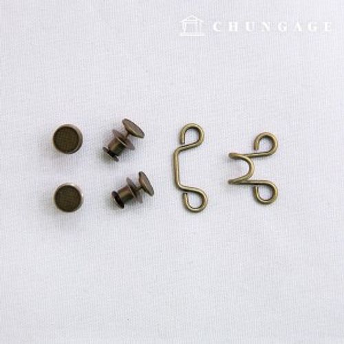 魔鬼扣按扣魔鬼氈腰部調整減彈修復扣環掛鉤D02型