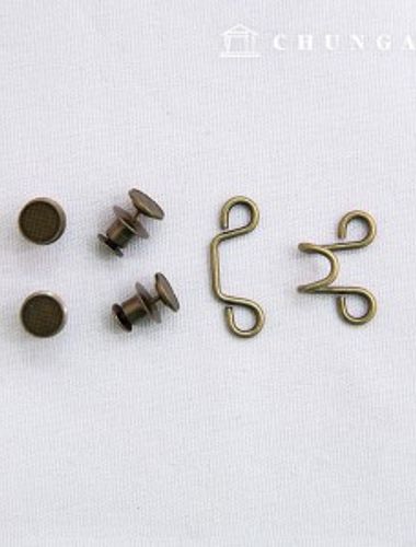 魔鬼扣按扣魔鬼氈腰部調整減彈修復扣環掛鉤D02型