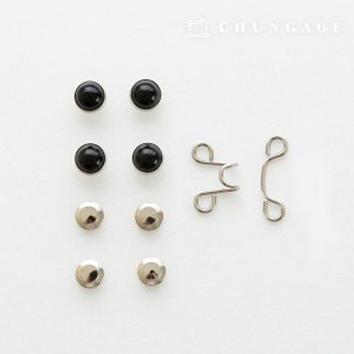 魔鬼扣按扣魔鬼氈腰部調整減彈修復扣環掛鉤D05型