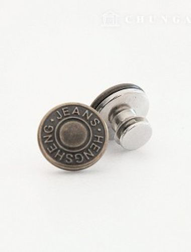 魔術扣按扣魔術旁腰部調整減少彈力修復紐扣別針更新E08