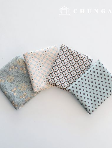 布料包 花朵碎布 圓點布 毛絨玩具 狗狗衣服製作 4種類型 245