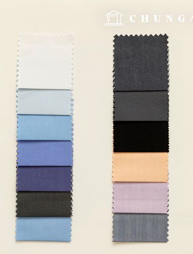 純色寬幅訂製白色襯衫布料，裁縫店正裝布料 B1 06