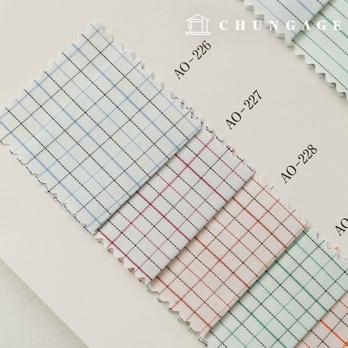 Gekija 條紋布料 寬幅裁縫店訂製白襯衫布料 常規服裝布料 B1 18