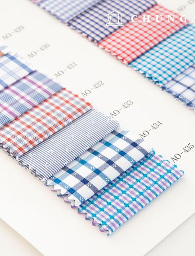 Gekija 條紋布料 寬幅裁縫店訂製白襯衫布料 常規服裝布料 B1 34