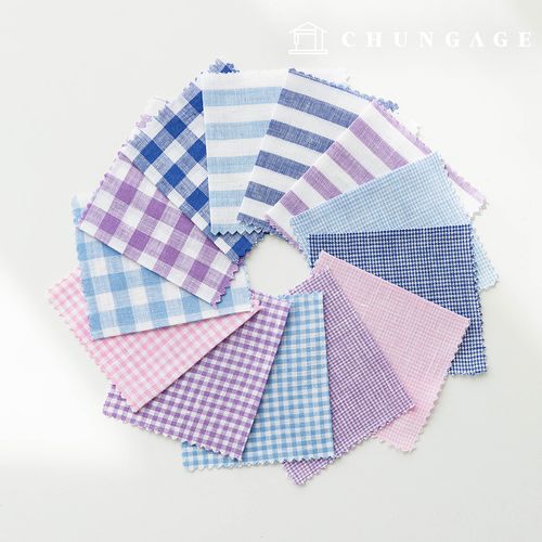 Gekija 條紋布料 寬幅裁縫店訂製白襯衫布料 亞洲亞麻常規服裝布料 L1 05 06