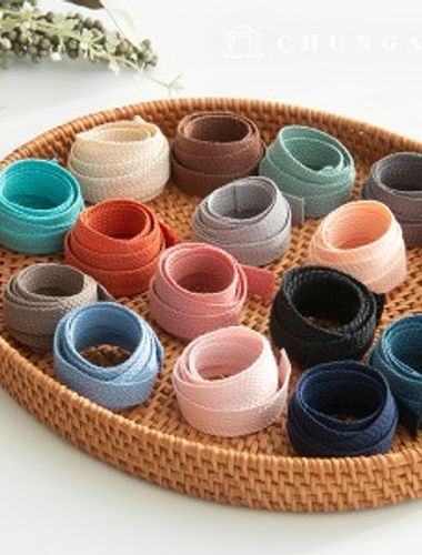 扁繩衛衣褲包麻花型Strap 14mm